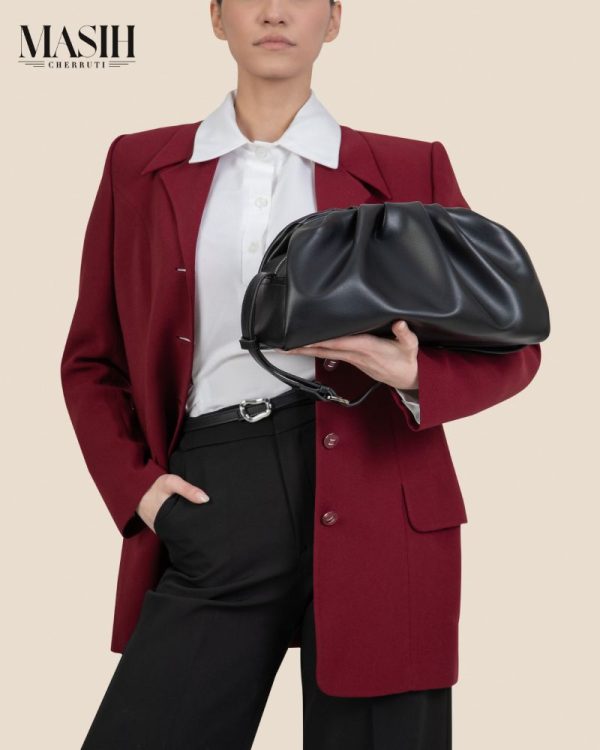 کیف زنانه کلاچ بگ مشکی - Image 4