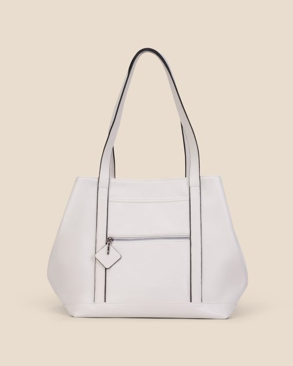 کیف زنانه بیگ بگ (Big Bag) سفید - Image 2