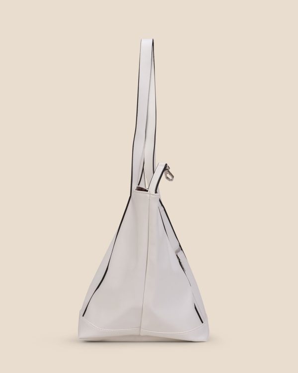 کیف زنانه بیگ بگ (Big Bag) سفید - Image 5