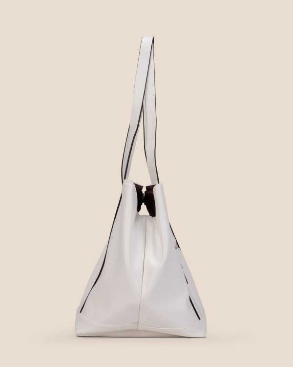 کیف زنانه بیگ بگ (Big Bag) سفید - Image 6