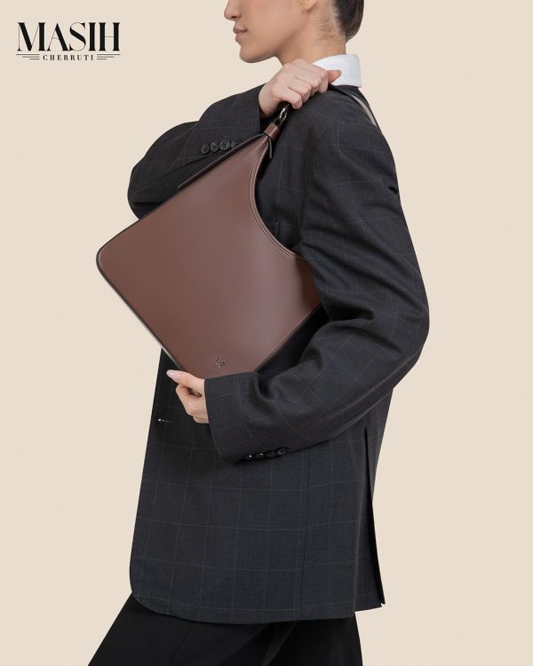 کیف زنانه A قهوه ای - Image 4