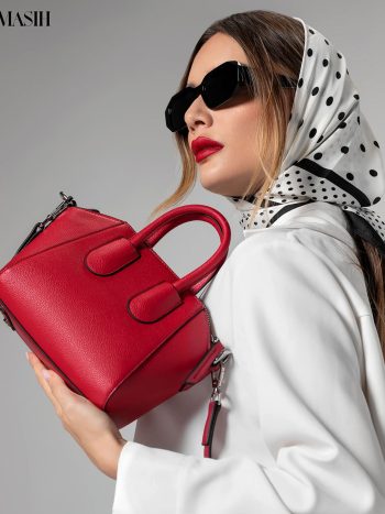 کیف زنانه مینی فلورانس قرمز